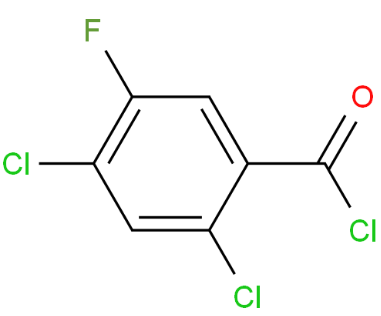 2,4-二氯-5-氟苯甲酰氯，2,4-二氯-5-氟苯酰氯，2,4-Dichloro-5-fluorobenzoyl chloride，86393-34-2，可提供公斤级，按需分装！