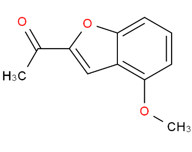 1-(4-甲氧基苯并呋喃-2-基)乙酮，1-(4-methoxybenzofuran-2-yl)ethanone，59445-59-9，可提供公斤级，按需分装！