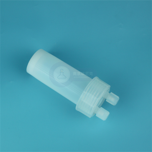 60ml双颈反应瓶耐氢氟酸PFA材质冲击瓶气体缓冲瓶