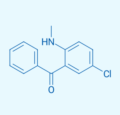 2-甲基氨-5-氯二苯甲酮  1022-13-5