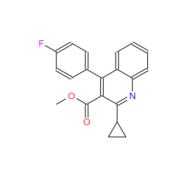 2-环丙基-4-(4-氟苯基)-3-喹啉羧酸甲酯