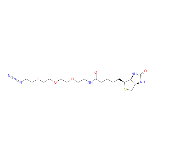 	N-[2-[2-[2-(2-叠氮乙氧基)乙氧基]乙氧基]乙基]生物素胺