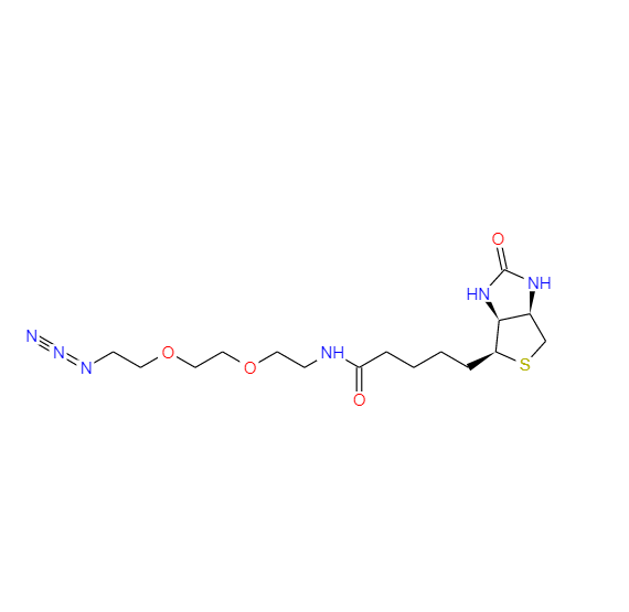 (3AS,4S,6AR)-N-[2-[2-(2-叠氮乙氧基)乙氧基]乙基]六氢-2-氧代-1H-噻吩并[3,4-D]咪唑-4-戊酰胺