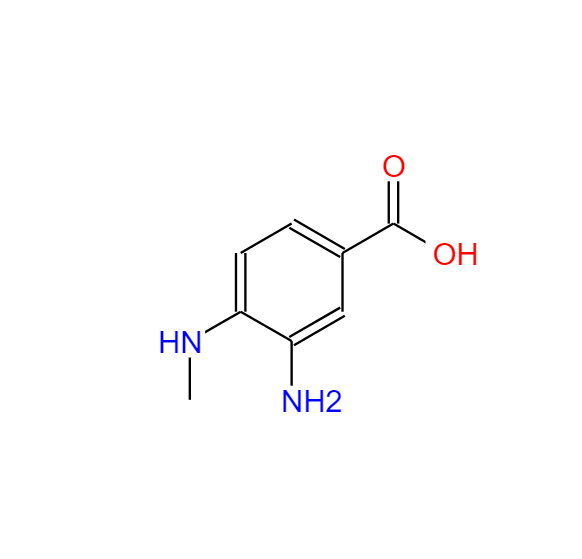 3-氨基-4-(甲氨基)苯甲酸 66315-15-9