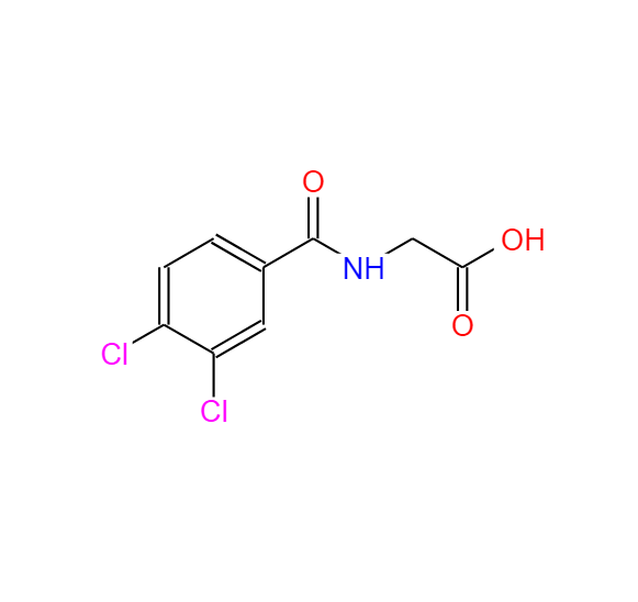 2-(3,4-二氯苯甲酰胺)乙酸