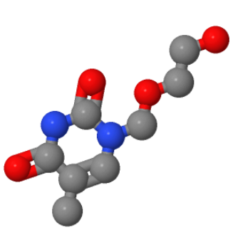 1-(2-羟基乙氧基)甲基-5-甲基尿嘧啶；68724-11-8