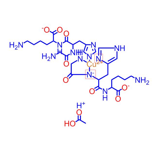 蓝铜肽(2:1)醋酸盐130120-57-9