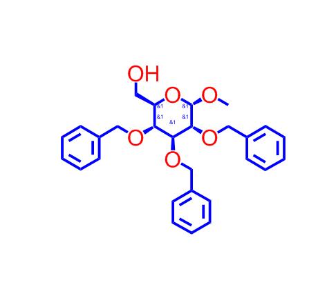 甲基2,3,4-三-O-苄基-α-D-吡喃葡萄糖苷53008-65-4