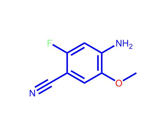 2-氟-4-氨基-5-甲氧基苯腈1441723-24-5