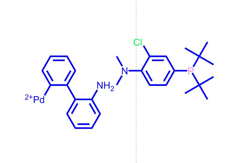 氯[(4-(N,N-二甲氨基)苯基]二叔丁基膦(2-氨基-1,1'-联苯-2-基)钯(II)2169976-34-3
