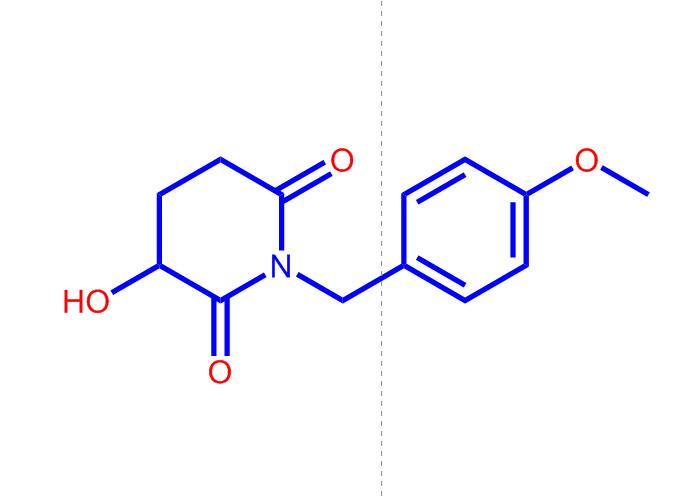 3-羟基-1-(4-甲氧基苄基)哌啶-2,6-二酮2357109-89-6