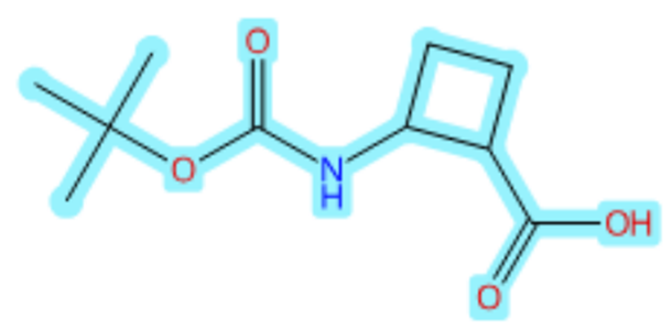 2-((叔丁氧羰基)氨基)环丁烷-1-甲酸