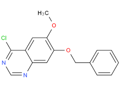 7-苄氧基-4-氯-6-甲氧基喹唑啉，7-Benzyloxy-4-chloro-6-methoxyquinazoline，162364-72-9，810-462-2，可提供公斤级，按需分装！