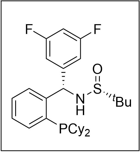 [S(R)]-N-[(S)-(3,5-二氟苯基)[2-(二环己基膦)苯基]甲基]-2-叔丁基亚磺酰胺