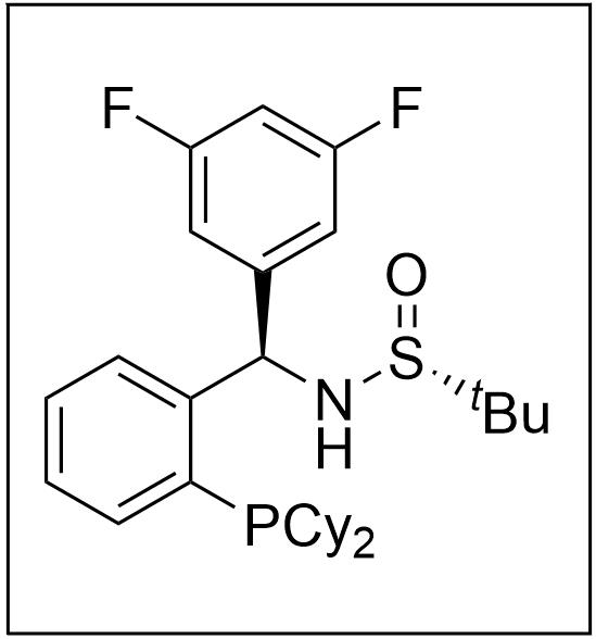 [S(R)]-N-[(R)-(3,5-二氟苯基)[2-(二环己基膦)苯基]甲基]-2-叔丁基亚磺酰胺