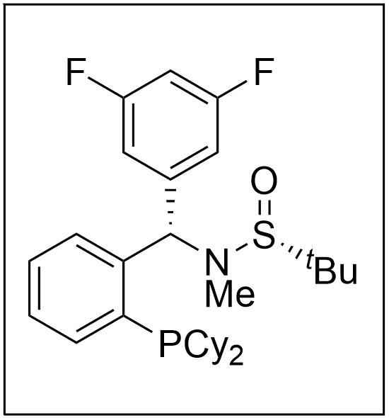 [S(R)]-N-[(S)-(3,5-二氟苯基)[2-(二环己基膦)苯基]甲基]-N-甲基-2-叔丁基亚磺酰胺