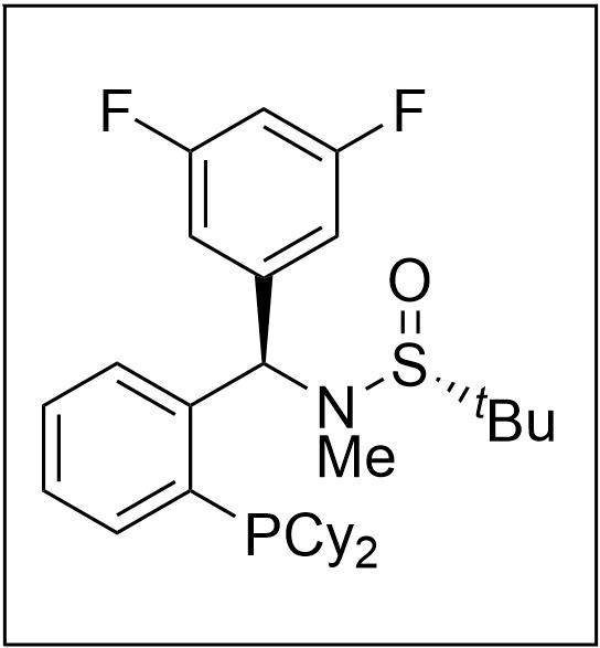 [S(R)]-N-[(R)-(3,5-二氟苯基)[2-(二环己基膦)苯基]甲基]-N-甲基-2-叔丁基亚磺酰胺