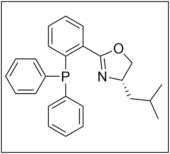 (S)-2-(2-(二苯基膦基)苯基)-4-异丁基-4,5-二氢恶唑 167693-62-1