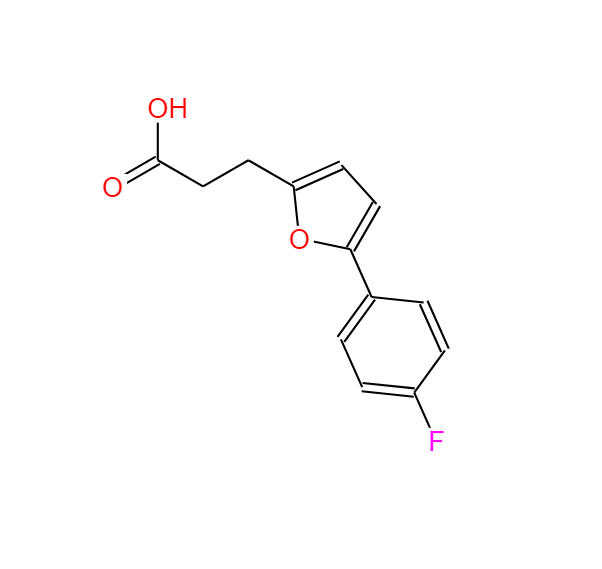 3-(5-(4-氟苯基)呋喃-2-基)丙酸
