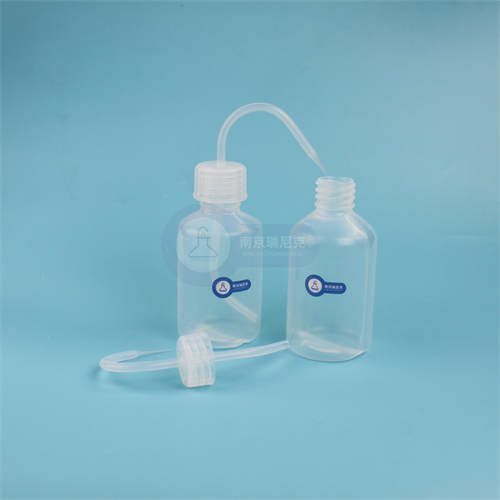 125ml耐氢氟酸透明PFA材质洗瓶易挤压清洗瓶