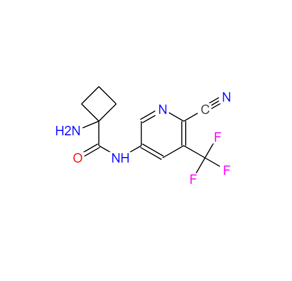 1-氨基-N-[6-氰基-5-(三氟甲基)-3-吡啶基]-环丁烷甲酰胺