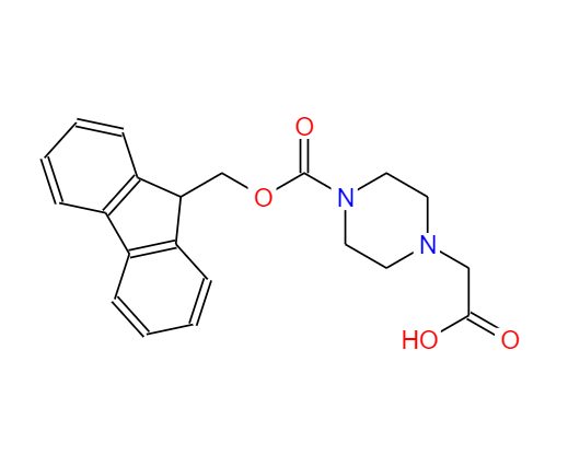 4-芴甲氧羰基-1-哌嗪乙酸 水合物