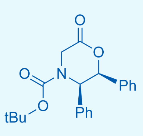 (2S,3R)-N-叔丁氧羰基-2,3-二苯基吗啉-6-酮  112741-50-1