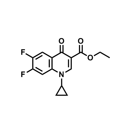 1-环丙基-6,7-二氟-4-氧代-1,4-二氢喹啉-3-羧酸乙酯   98349-25-8