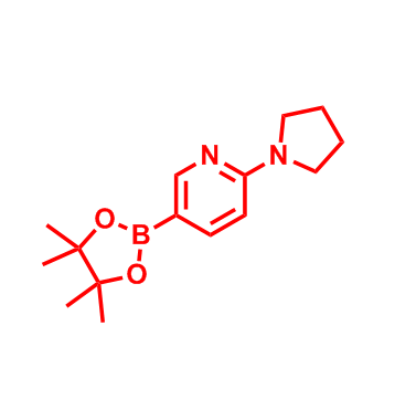 933986-97-1；2-(吡咯烷-1-基)-5-(4,4,5,5-四甲基-1,3,2-二氧硼杂环戊烷-2-基)吡啶