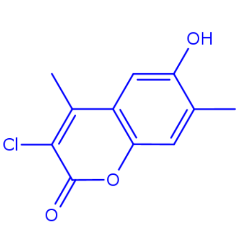 3-chloro-6-hydroxy-4,7-dimethyl-2H-chromen-2-one