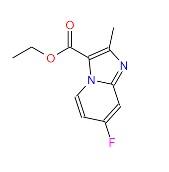 7-Fluoro-2-methyl-imidazo[1,2-a]pyridine-3-carboxylic acid ethyl ester