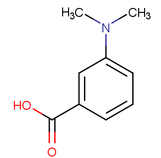 间二甲氨基苯甲酸，3-二甲基氨基苯甲酸，3-(Dimethylamino)benzoic acid，99-64-9，可提供公斤级，按需分装！