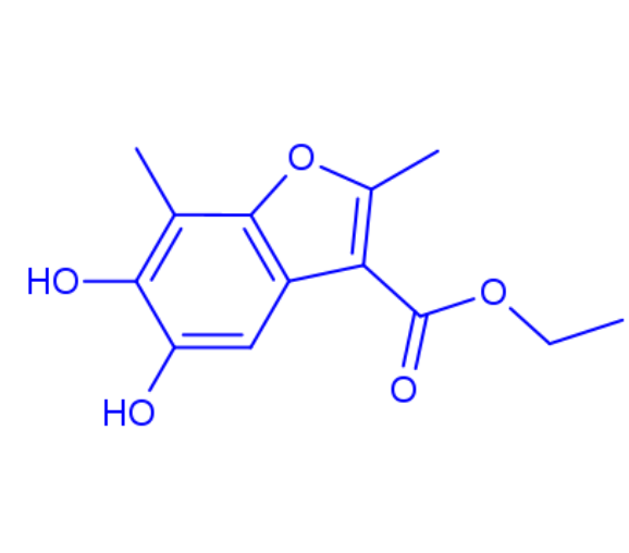 ethyl 5,6-dihydroxy-2,7-dimethylbenzofuran-3-carboxylate