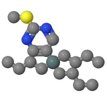 2 - (甲硫基)-5 - (三正丁基锡)嘧啶；120717-37-5