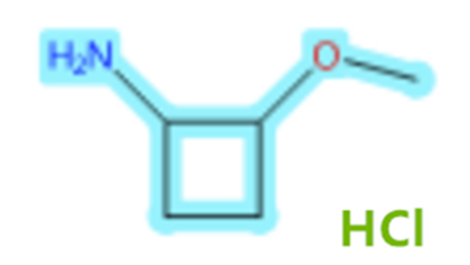 2-甲氧基环丁烷-1-胺盐酸盐