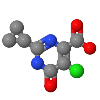 5-氯-2-环丙基-6-羟基嘧啶-4-甲酸；858956-26-0