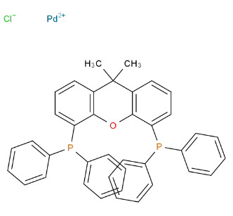 [9,9-二甲基-4,5-双(二苯基膦)呫吨]二氯化钯(II),205319-10-4,Dichloro[9,9-dimethyl-4,5-bis(diphenylphosphino)xanthene]palladium(II)，可提供大数量，按需分装！