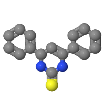 4,6-二苯基-1,2,3,4-四氰嘧啶-2-硫；6381-55-1
