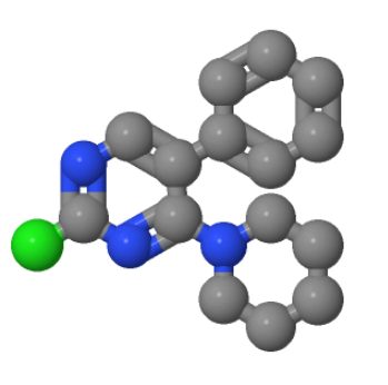 2-氯-5-苯基-4-(哌啶-1-基)嘧啶；901303-38-6