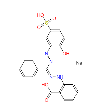 邻[2-（2-羟基-5-磺基苯偶氮）亚苄基]肼基苯甲酸单钠盐