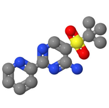 5-叔丁基磺酰基-2-(2-吡啶)嘧啶-4-胺；175202-19-4