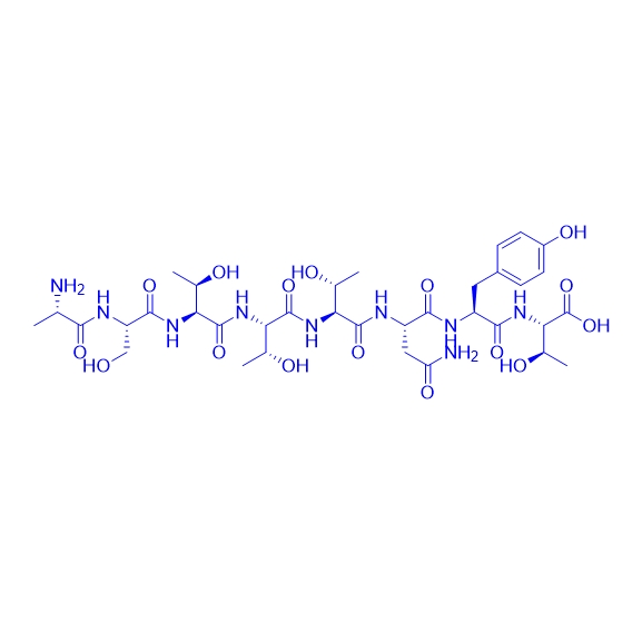 多肽T H-Ala-Ser-Thr-Thr-Thr-Asn-Tyr-Thr-OH/Peptide T/106362-32-7/1610056-01-3