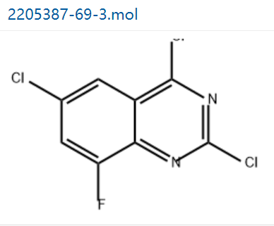 2,4,6-三氯-8-氟喹唑啉