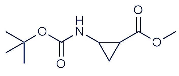 2-(叔丁氧基羰基氨基)环丙烷甲酸甲酯