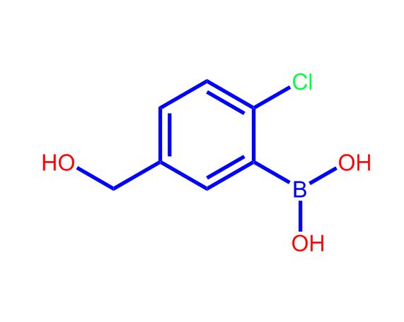(2-氯-5-(羟甲基)苯基)硼酸1003042-59-8