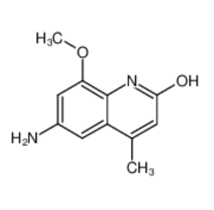 2(1H)-Quinolinone, 6-amino-8-methoxy-4-methyl-