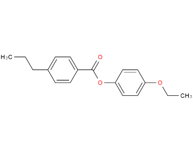 4-丙基苯甲酸对乙氧基苯酚酯,53132-08-4,4-Ethoxyphenyl 4-propylbenzoate,外观：白色至类白色固体，室温密封储存，可提供大数量，按需分装！