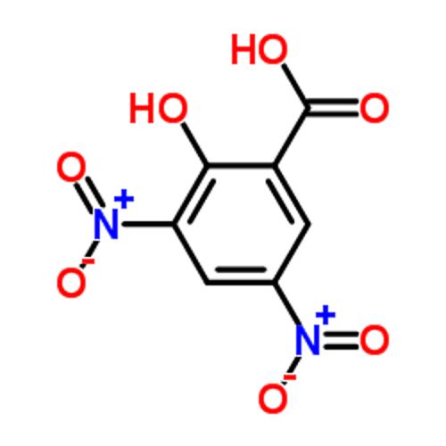 3,5-二硝基水杨酸,2-Hydroxy-3,5-dinitrobenzoic acid,3,5-Dinitro-2-hydroxybenzoic acid