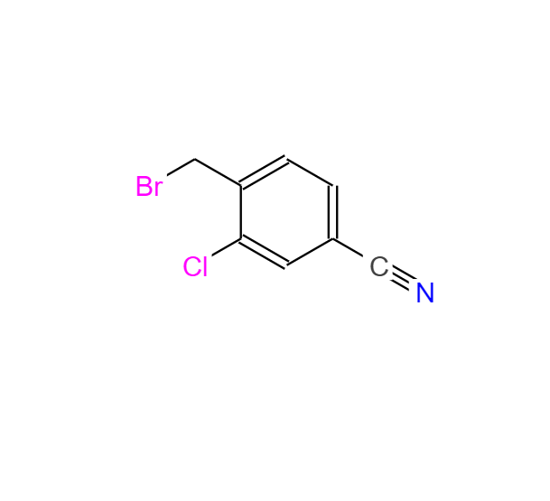 4-溴甲基-3-氯苯腈