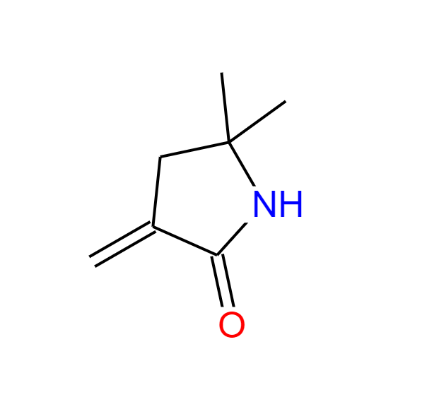 5,5-二甲-3-亚甲基-2-吡咯烷酮